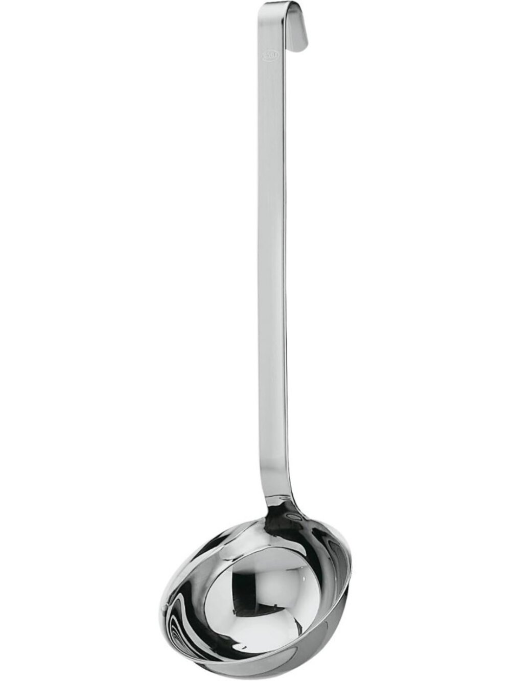 Stainless Steel Serving Ladle with Hooked Handle & Pouring Rim - 4.1 oz Kitchen